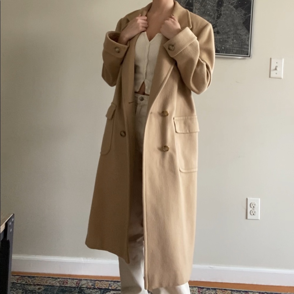 Vintage Bill Blass Signature 100% Wool Coat
